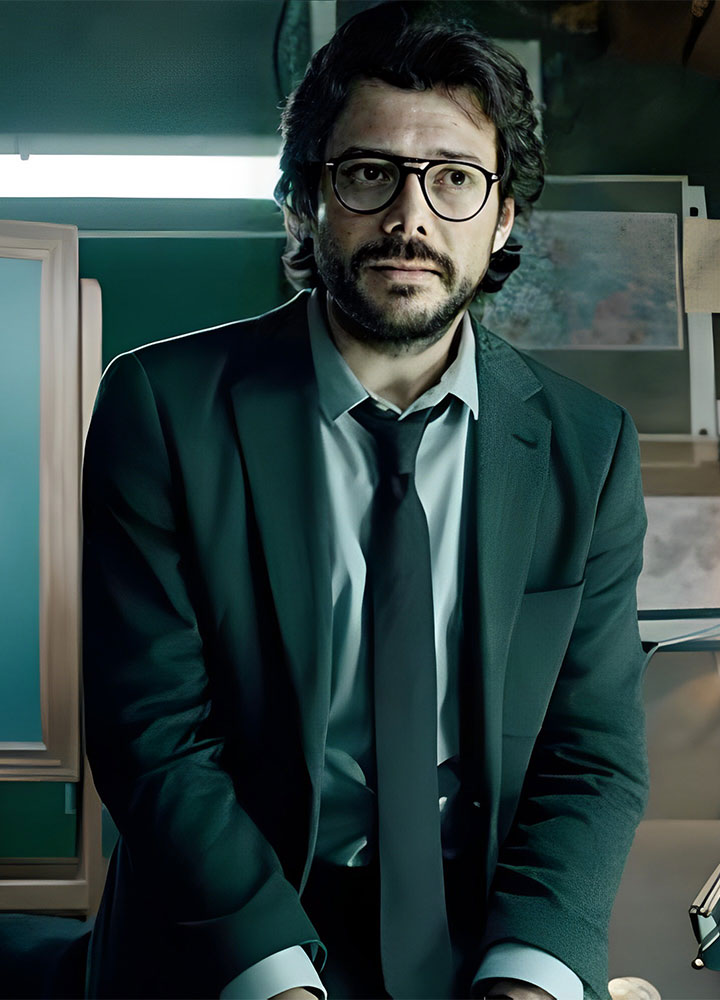 Money Heist Álvaro Morte (El Profesor) Blazer